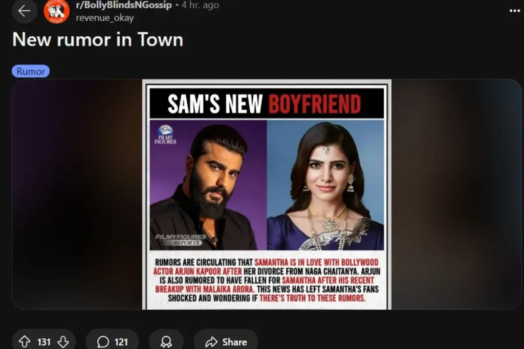 Samantha Ruth Prabhu and Arjun Kapoor