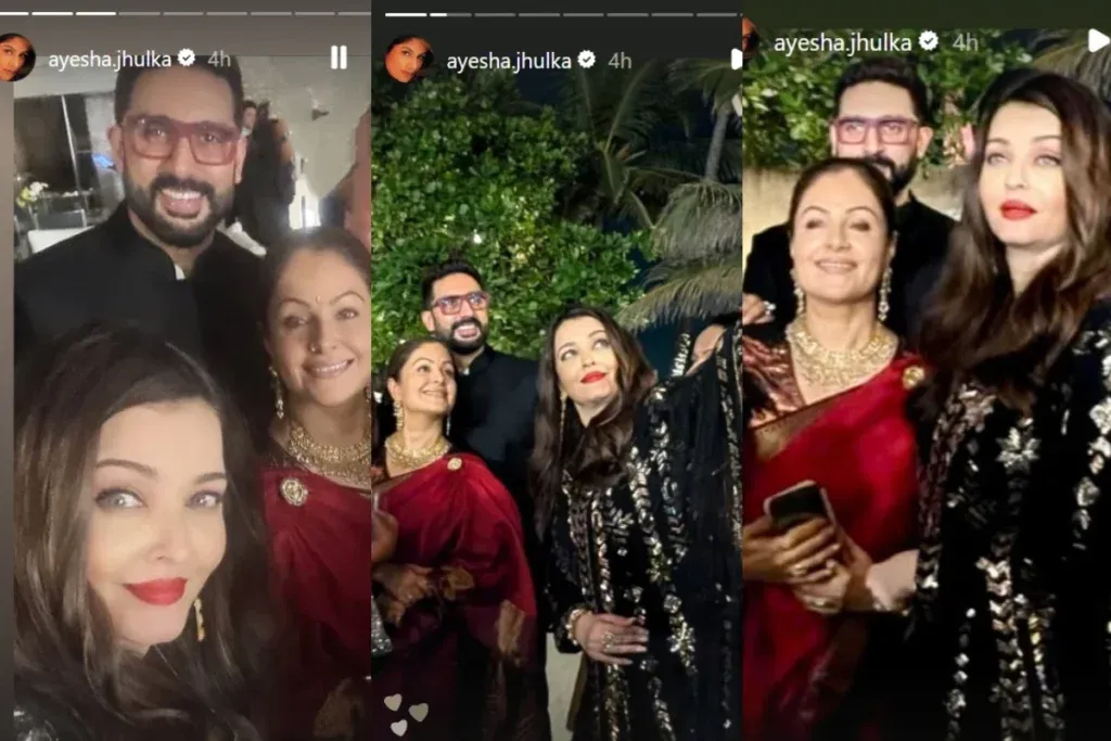 Aishwarya Rai and Abhishek Bachchan