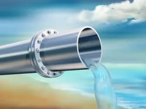 Illustration of a water pipe providing clean drinking water