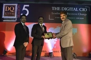 Deryck Rodriques, Vice President - Regulatory, Risk & Control Manager at Deutsche Bank received award for 'Enterprise Security'