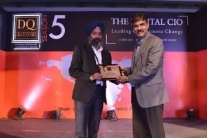 Swaranjeet Singh of Jagran Prakashan Ltd received award for 'Mobility' 