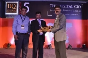 Sachin Jain, CIO, Evalueserve received awards for 'Storage'