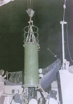 Pokhran II nuclear bomb, Shakti I, prior to its detonation