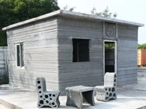 3D printed houses