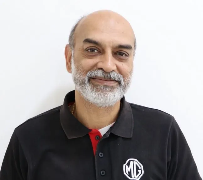 Manish Patel, MG Motors.