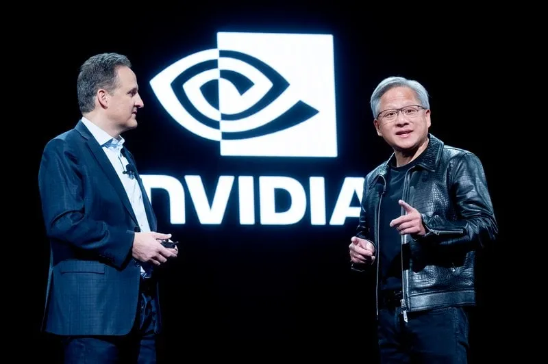 Nvidia and AWS on keynote stage 11zon