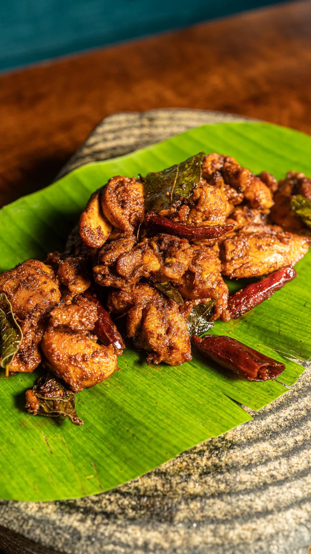 Chicken ghee roast