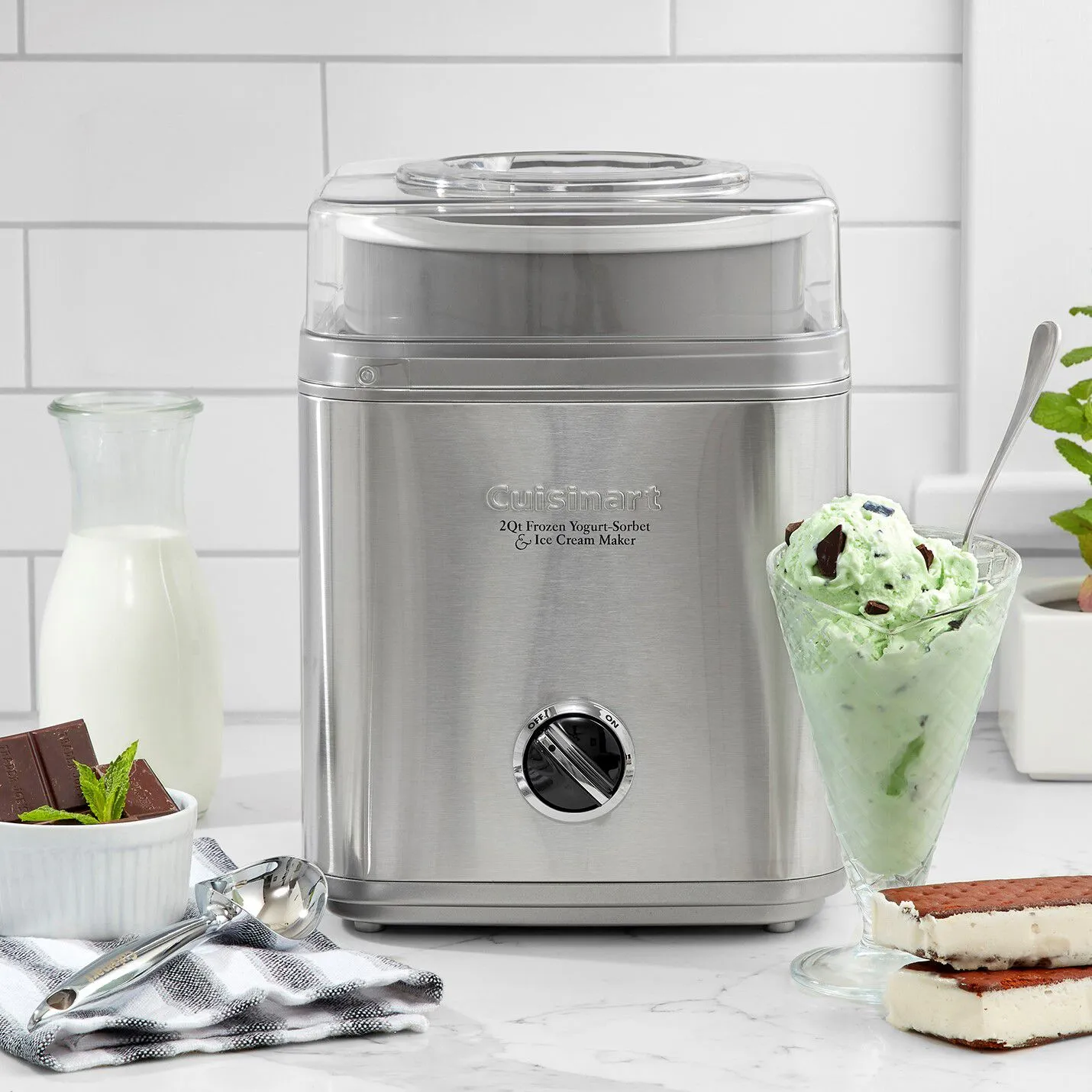 Pure Indulgence Frozen Yogurt-Ice Cream and Sorbet Maker