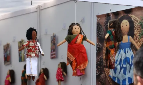 Little handicrafts at KGAF