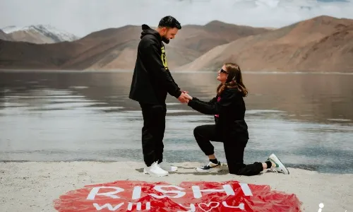 Tanishaa Bhansali proposed to Rishi Jain in Leh 
