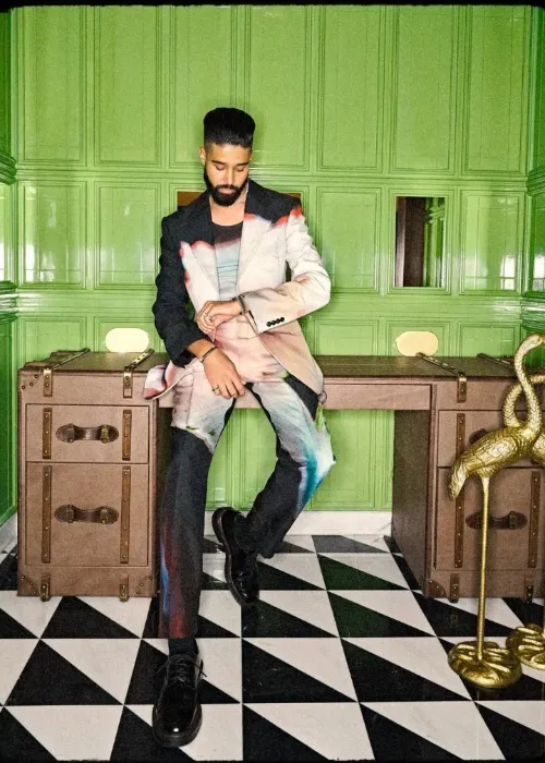 AP Dhillon in Alexander McQueen