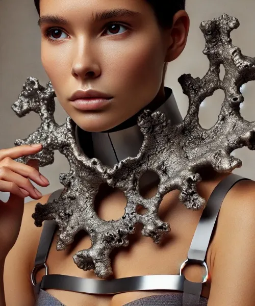 Kavya breathes new life into aluminium, transforming it into striking wearable art 