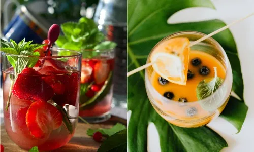 fruit-based mocktails and juices are making for the swap