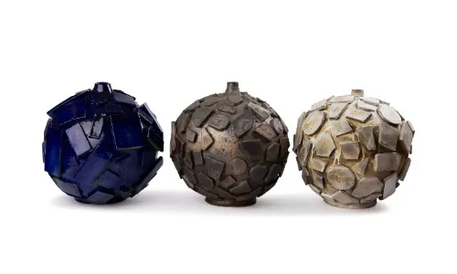 The natural unpredictability of rock formations serves as a whimsical inspiration for Eeshaan Kashyap's formless designs in Play