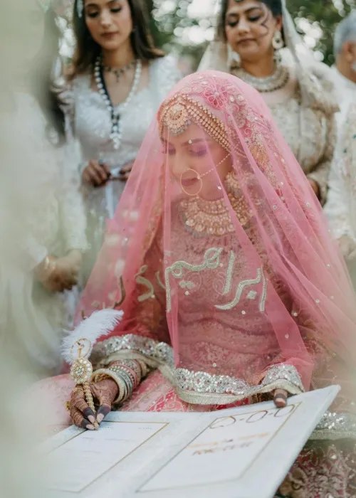 Personalising the veil is becoming increasingly popular 