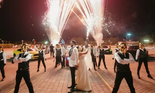 Bringing some F1-inspired fun to the big day  Bringing some F1-inspired fun to the big day  