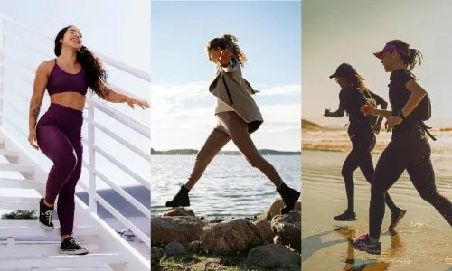 'Walk on stairs, the beach or just about anywhere, but take those steps   