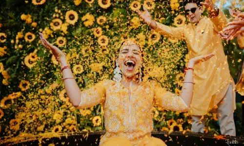 Amala Garg at her haldi Amala Garg at her haldi 