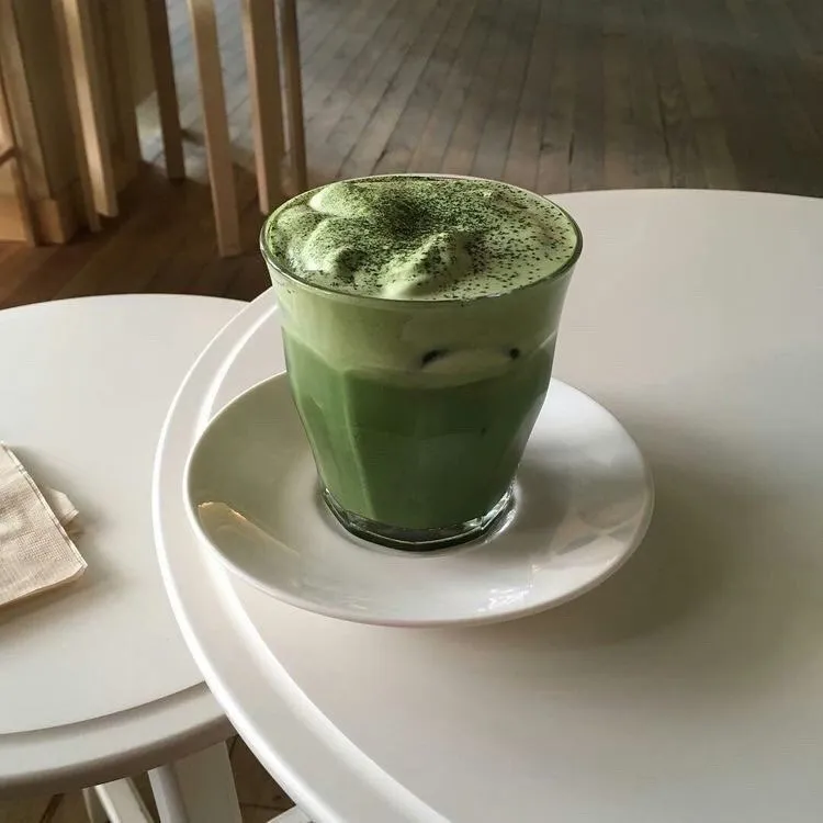 there was matcha all over my pinterest today and i...