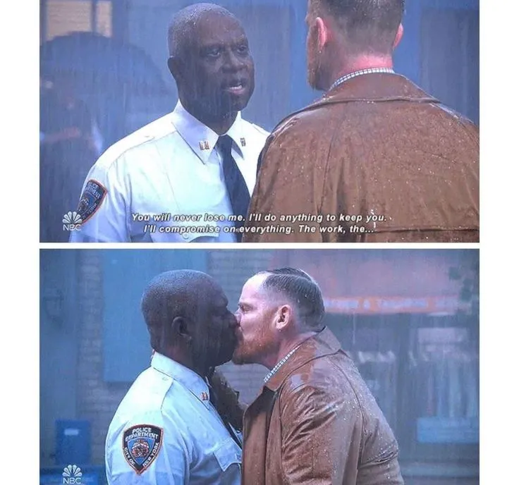 holt and kevin | Brooklyn nine nine, Memes, Cool pictures