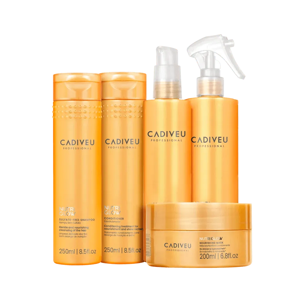 Kit Professional Cadiveu Nutri Glow - Ikesaki