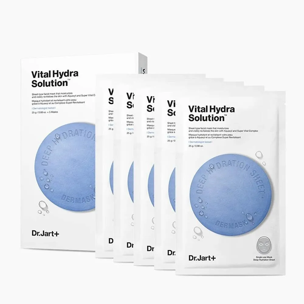 Buy DR.JART+ Vital Hydra Solution Sheet Mask, 5Count Online at Low Prices  in India - Amazon.in