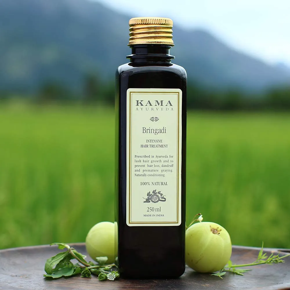 Buy Kama Ayurveda Bringadi Intensive Hair Treatment Oil, 250ml & Himalayan  Deodar Hair Conditioner, 200ml Online at Lowest Price Ever in India | Check  Reviews & Ratings - Shop The World