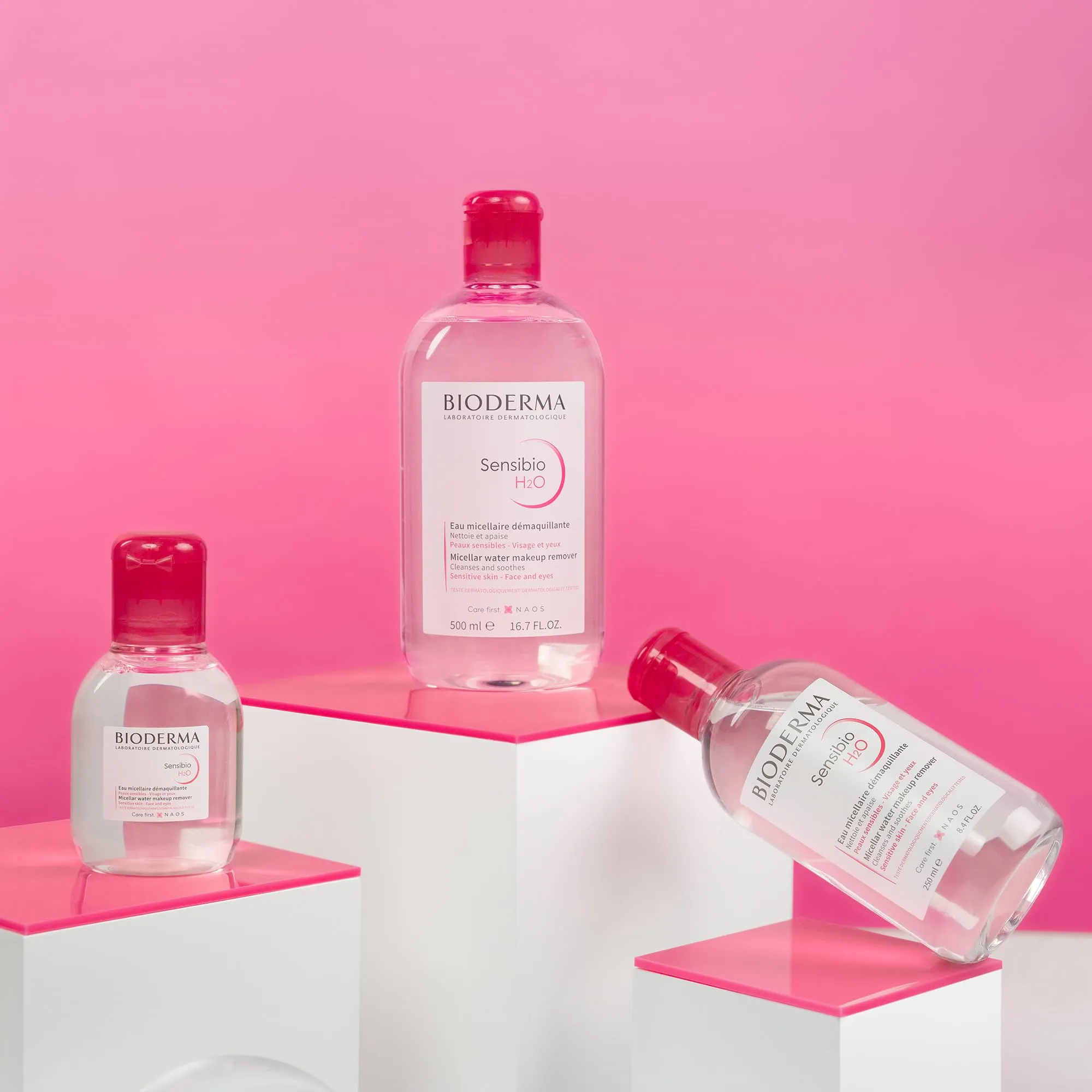 Bioderma Sensibio H2O Daily Soothing Cleanser, Make up Pollution &  Impurities Remover Face Eyes Sensitive skin, 250ml : Amazon.in: Fashion