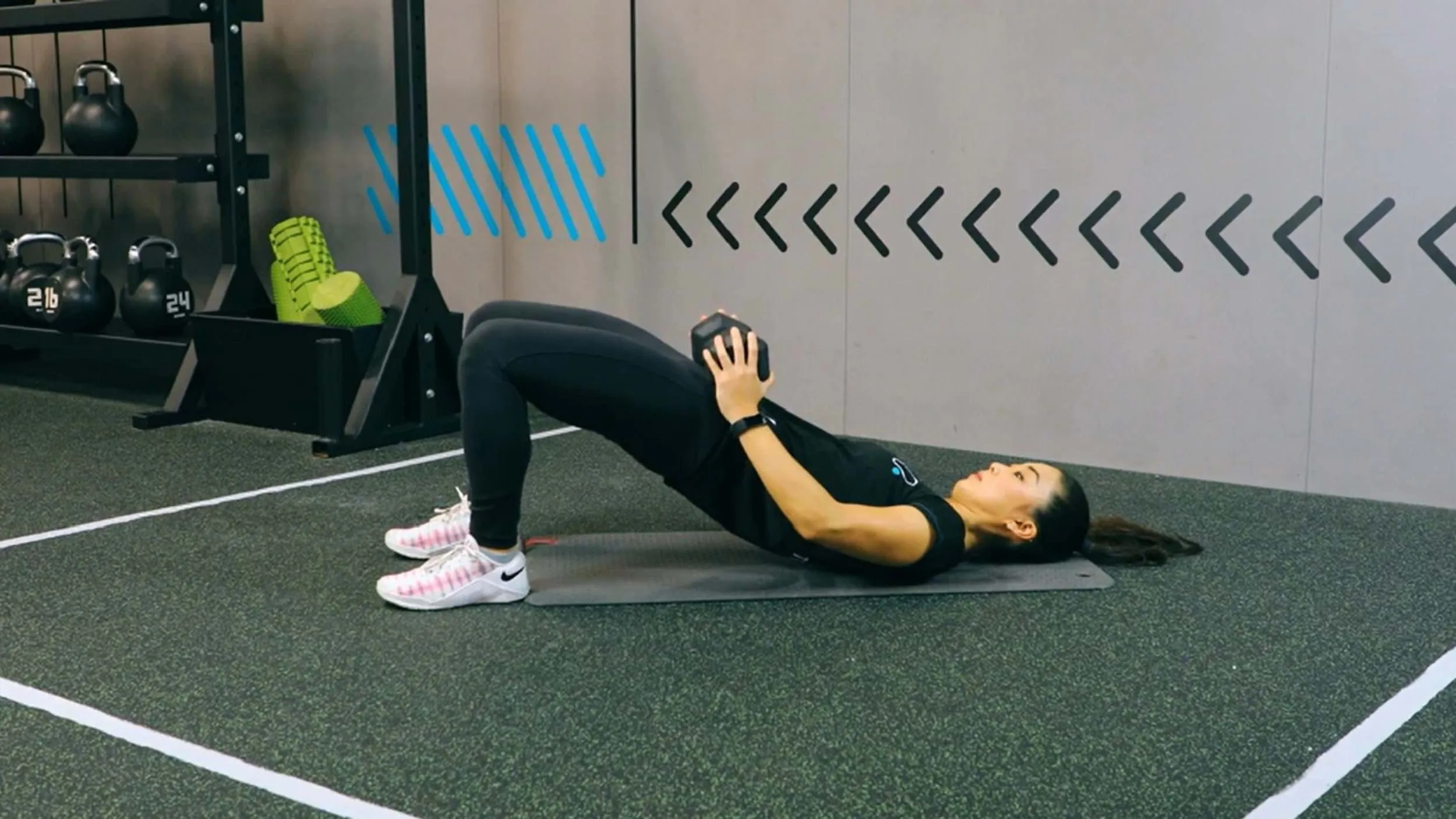 How To Do Dumbbell Glute Bridges | PureGym