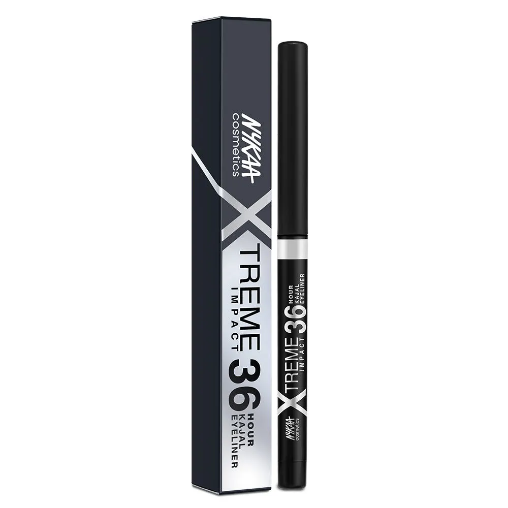 Nykaa Cosmetics Xtreme Impact 36 Hour Kajal Eyeliner At Nykaa, Best Beauty Products Online