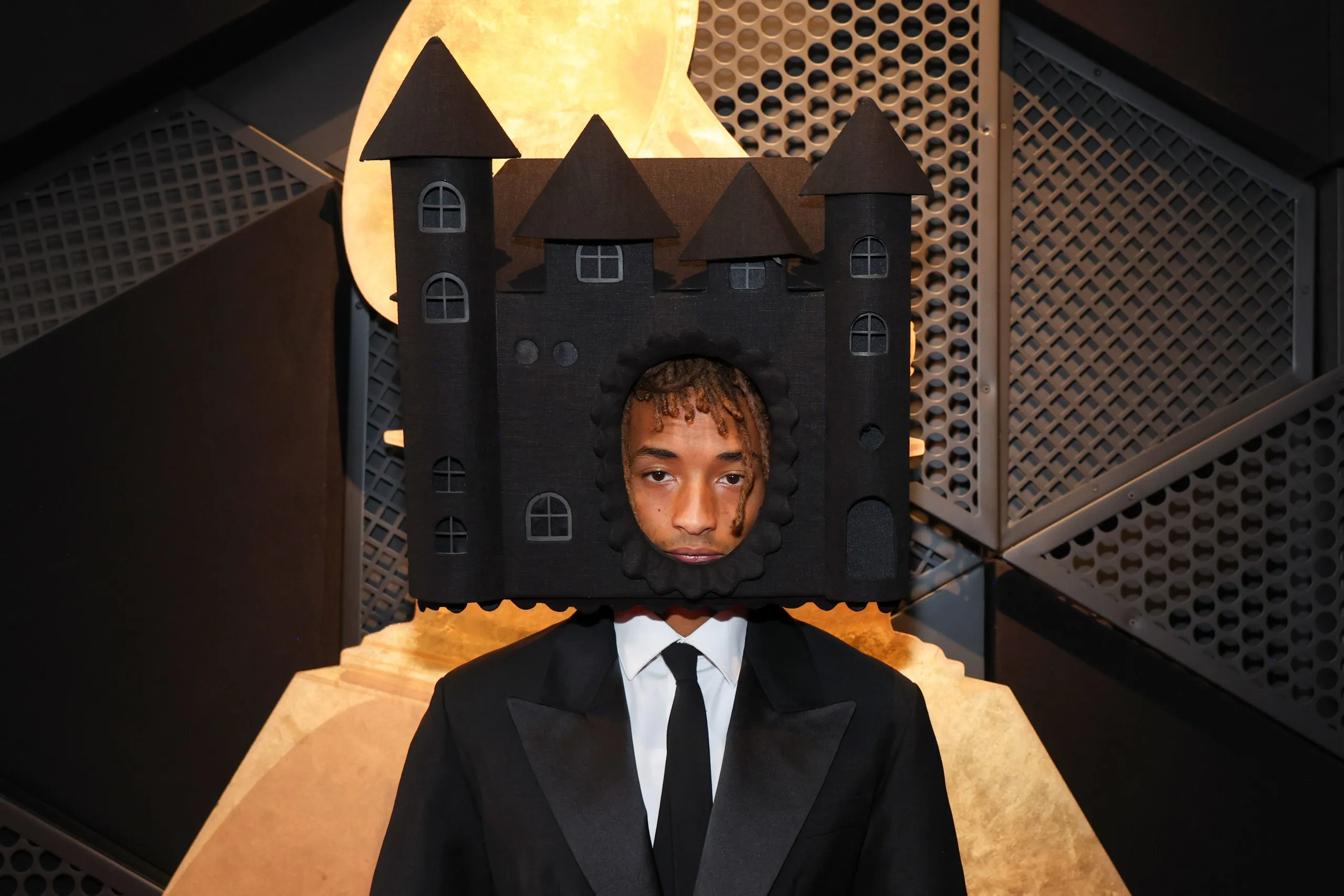Image may contain Jaden Smith Accessories Formal Wear Tie Clothing Suit Person Face Head Photography and Portrait