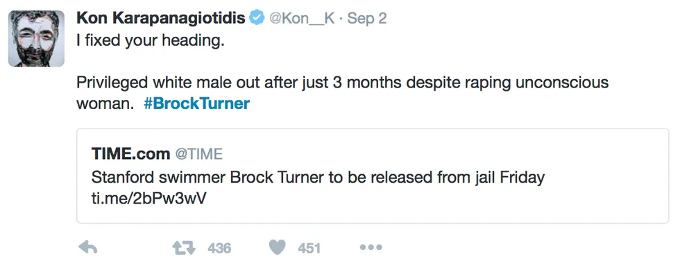 Men's Futures, Women's Pasts. Brock Turner is a 23-year-old athlete… | by Rachel Wayne | Medium