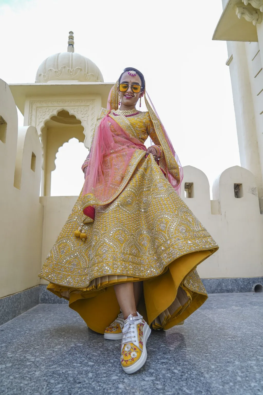 The Saree Sneakers