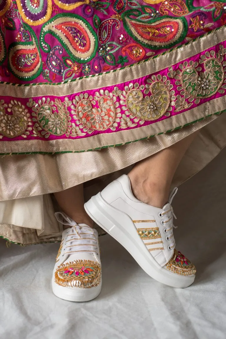 The Saree Sneakers