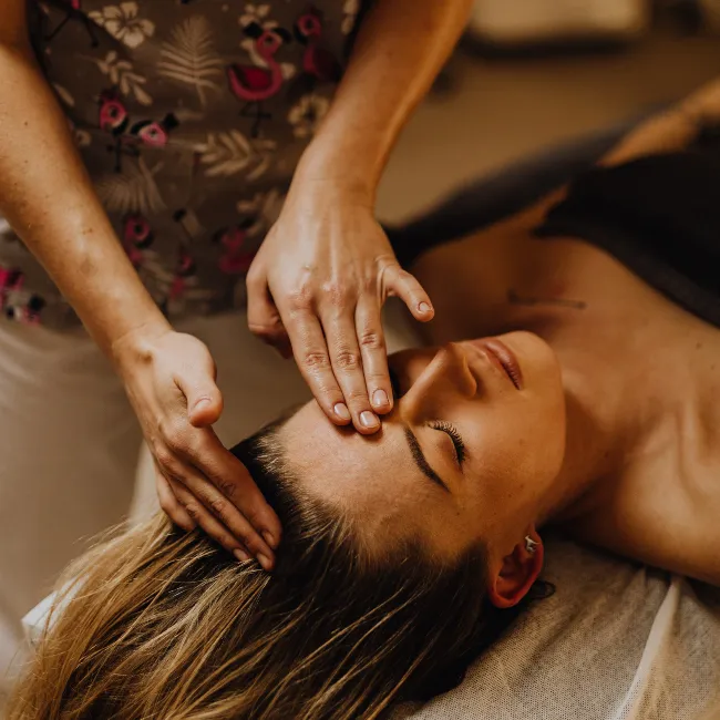 Lymphatic Drainage Face Massage