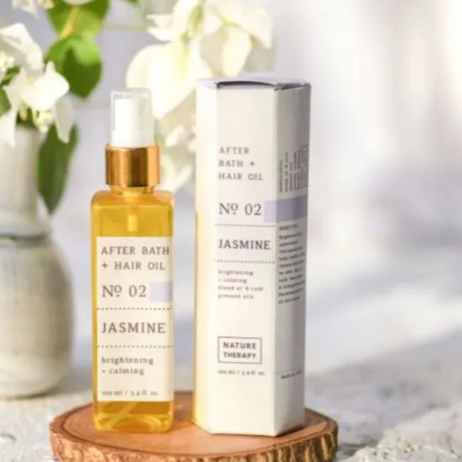 Flower infused haircare