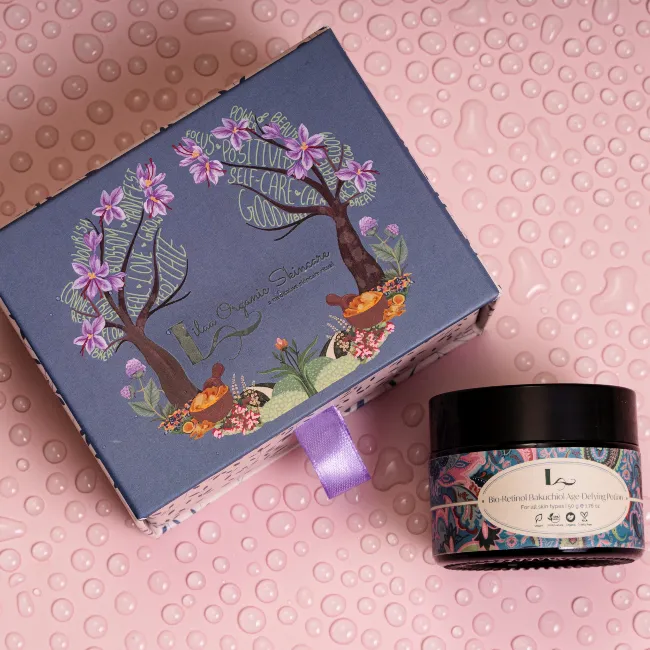 Vegan skincare Lilaa Organics
