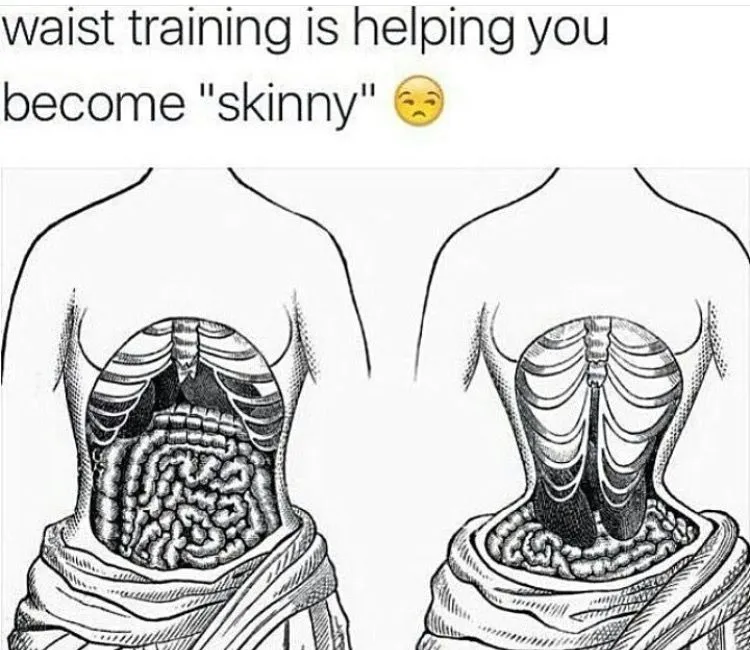 Waist training helps no one!