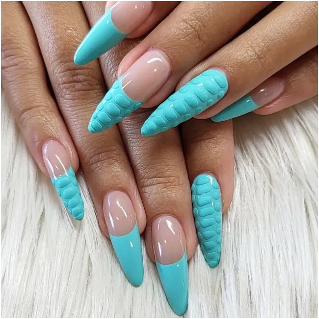 tiffany blue nail paint beauty