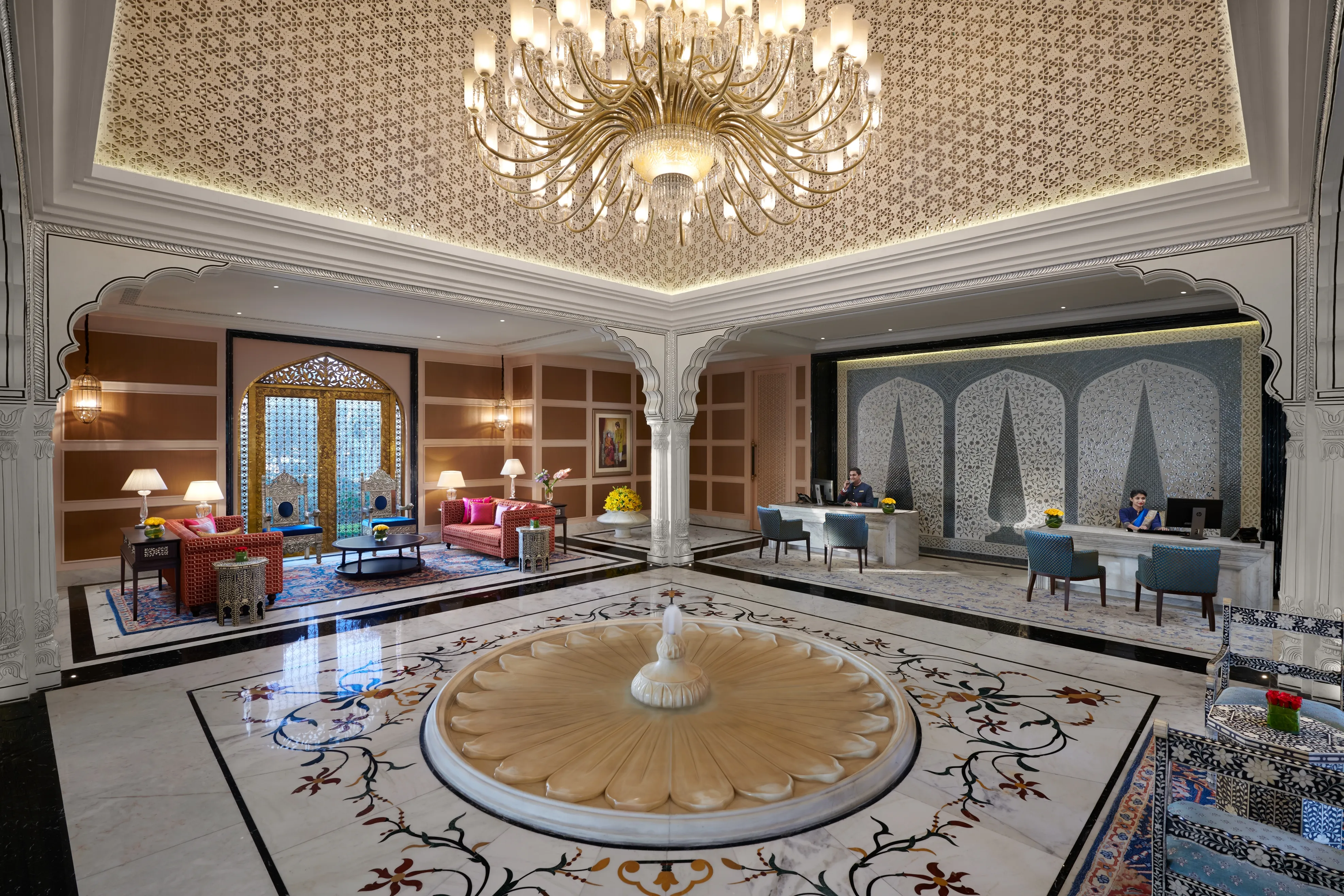 Tulsi Mahal at The Leela Palace Jaipur