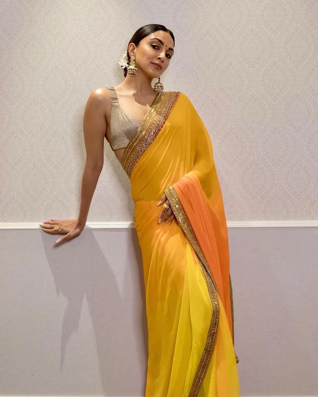 ombré saris