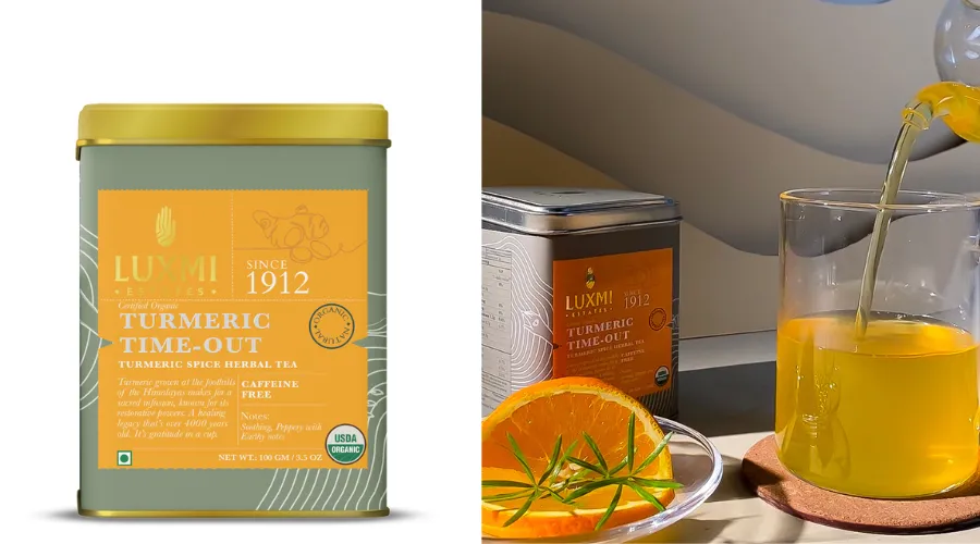 Turmeric Time-Out Organic Herbal Tea