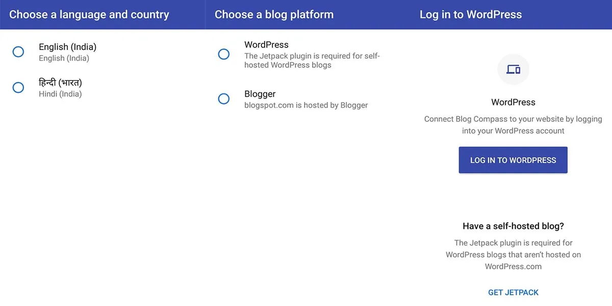 Blog Compass