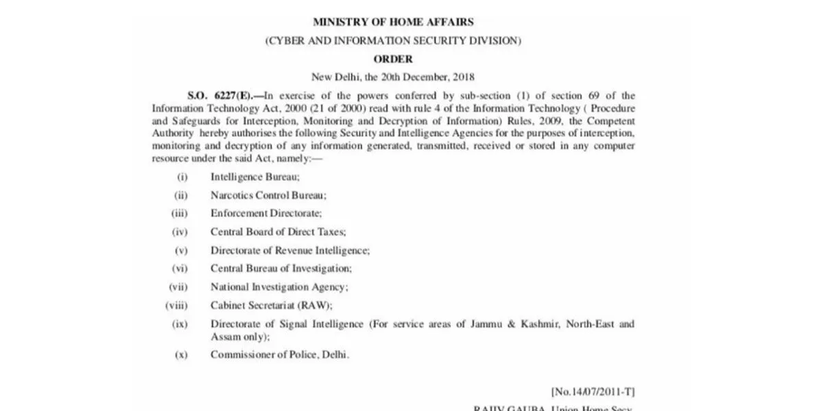 MHA order