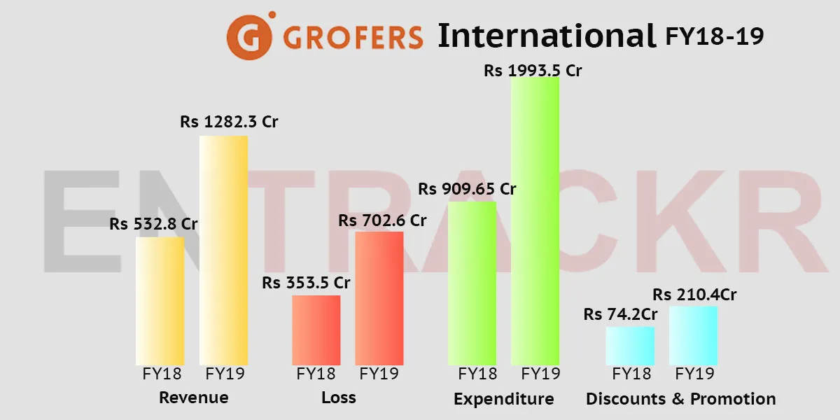 Grofers Financials FY19