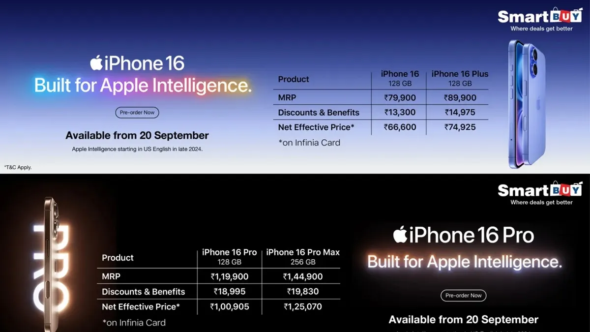 Smartbuy Special Offer for iPhone 16 series