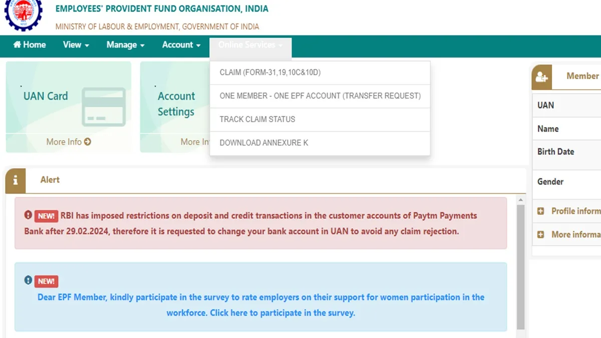 EPF Withdrawal Process 2