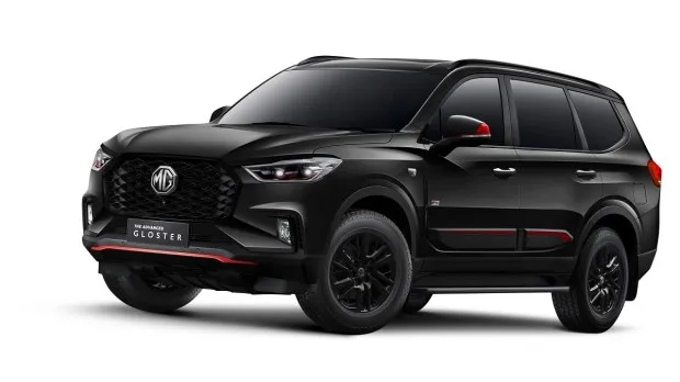 MG Gloster Blackstorm edition SUV