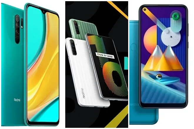 Redmi 9 Prime Vs Realme Narzo 10 Vs Samsung Galaxy M11 full comparison on price specifications and camera features