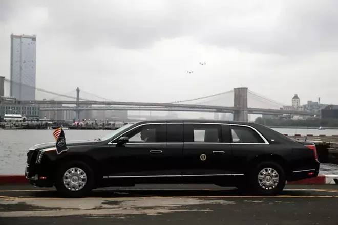 Donald Trump India Visit: Know about the world's safest car the beast, american president's special car, an armoured Limousine Cadillac